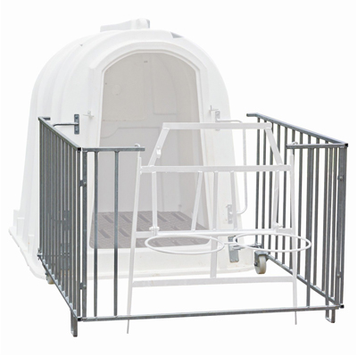 Courette pour niche à veau 1800