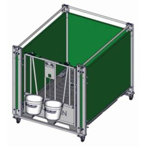 Case pour veau sur roulettes Jourdain - VE2452