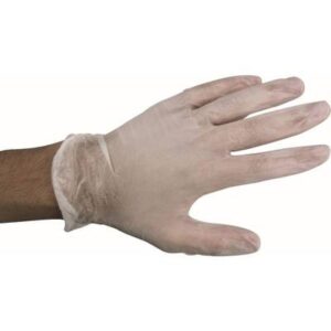 Gants vinyle - T.L - 100 pièces