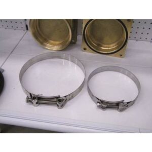 Collier de serrage tourillon inox