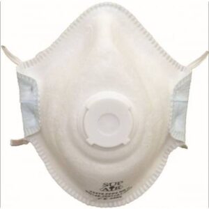 Masque moulé FFP2 avec soupape - 10 pièces
