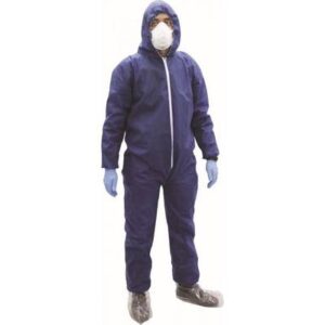 Combinaisons à usage unique 40g/m² - bleu - 50 pièces