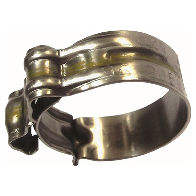 Colliers de serrage inox Clic - Ø20.5mm - 100 pièces