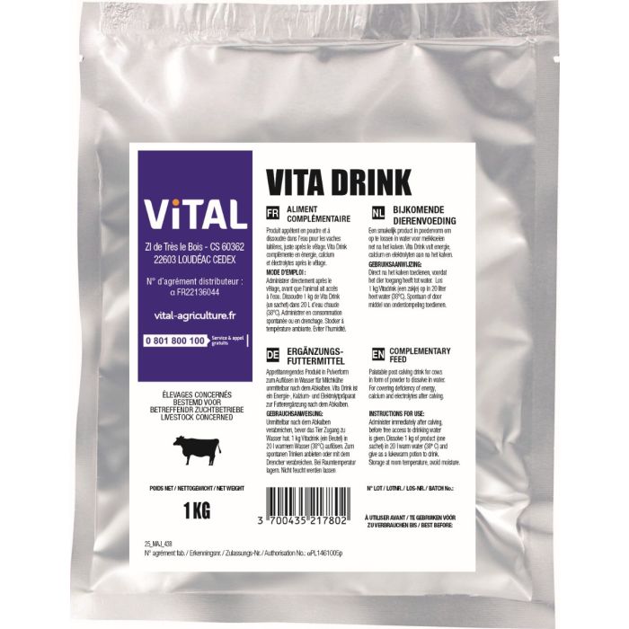 Vita Drink - 10 sachets de 1 kg