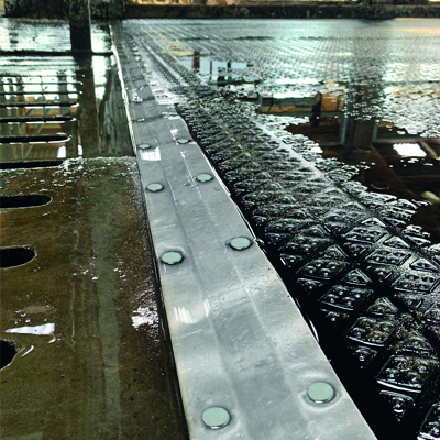 Barre de finition pour Sani-Feed - 2m