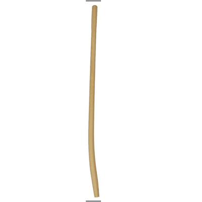 Manche cintré en bois 130cm-Ø31/38mm