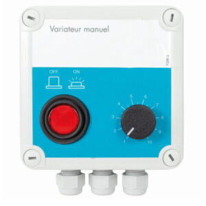 Tableau de commande manuelle variateur de vitesse - 8 brasseurs d'air - 5A