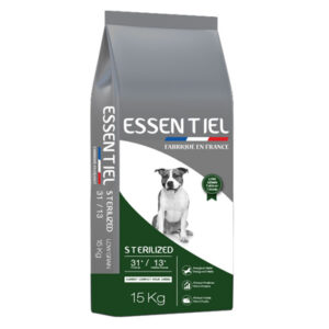 Croquettes pour chien Essentiel Stérilisé 31/13 Low Grain Nature Dog 15 kg